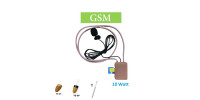 GSM smyčka 10W s externím mikrofonem + špionážní sluchátko