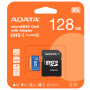 128 GB paměťová Micro SD karta ADATA + SD Adaptér, CLASS 10
