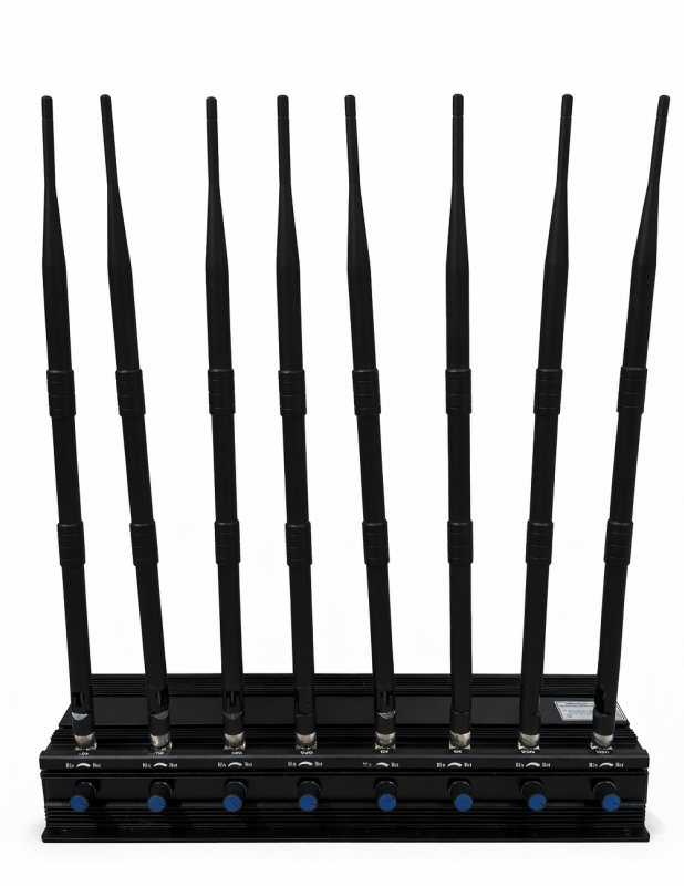 8 Anténní PROFI rušička GSM/DCS/3G/4G/GPS/WIFI/PHS/4G1 signálů