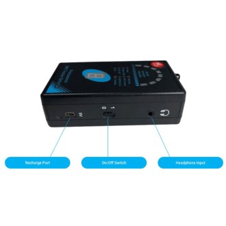 Profesionální detektor GPS lokátorů a skrytých magnetických zařízení