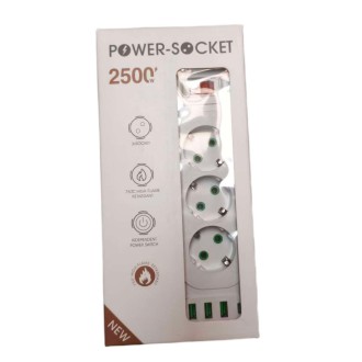 Mini WiFi kamera zabudovaná v prodlužovacím kabelu