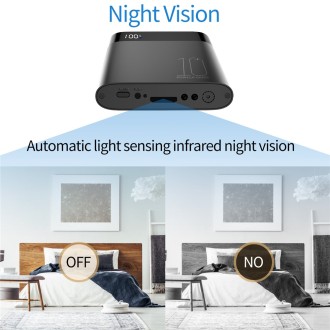 Wi-Fi 4K HD kamera v POWERBANK s nočním viděním a detekcí pohybu
