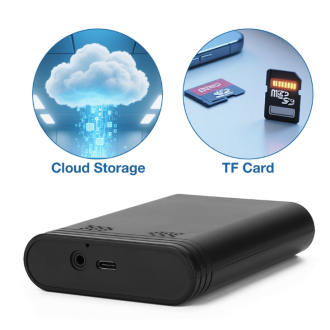 WiFi audio rekordér s externím mikrofonem a dlouhodobým pohotovostním režimem