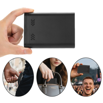 WiFi audio rekordér s externím mikrofonem a dlouhodobým pohotovostním režimem