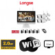 Wifi kamerový set s NVR LCD monitorem WIFI3604M4SW200 a 4 IP 2mpx kamerami IR 25m