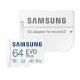 64 GB pamäťová Micro SD karta Samsung EVO Plus + SD Adaptér, CLASS 10
