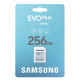 256GB paměťová Micro SD karta Samsung EVO Plus + SD adaptér, CLASS 10