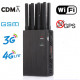 8 Anténní přenosná rušička GSM/DCS/3G/4G/4G LTE/GPS/WIFI