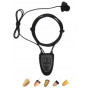 Špionážní sluchátko s vylepšenou Bluetooth smyčkou a externím mikrofonem + 10W zesilovač