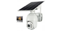 Venkovní solární PTZ otočná Wi-Fi IP kamera Innotronik IUB-BC20(4MP)