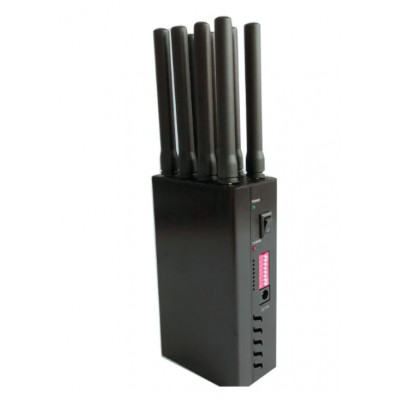 8 Anténní přenosná rušička GSM/DCS/3G/4G/4G LTE/GPS/WIFI